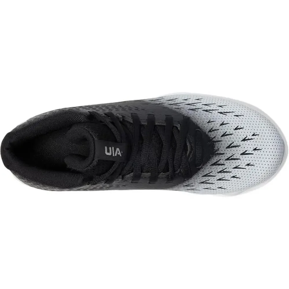 Under Armour Spotlight Franchise RM 4.0 Boys US 4 Black Football Cleats HTAT1600